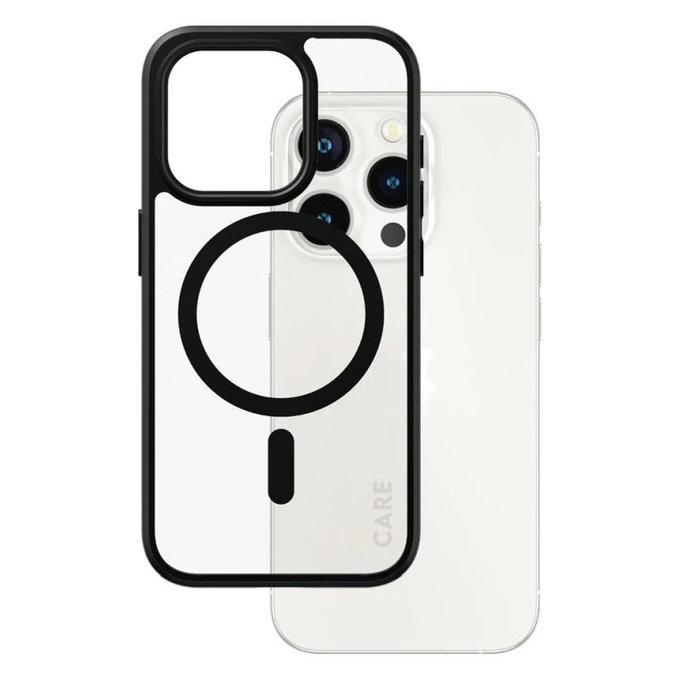 Custodia Urban Combat con MagSAFE by PanzerGlass per iPhone 15 Pro, Nero, PanzerGlass