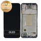 Schermo per Samsung M35 M356B, Black, Vetro touch con cornice, GH82-35001A, Genuine Service Pack