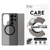 Custodia Smokey con QI nero per Samsung Galaxy S25 Ultra, Nero, PanzerGlass