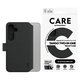 Custodia Wallet Tango Two-In-One con QI per Samsung Galaxy S25, Nero, PanzerGlass