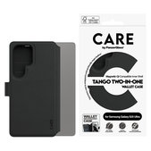 Custodia Wallet Tango Two-In-One con QI per Samsung Galaxy S25 Ultra, Nero, PanzerGlass