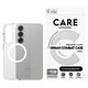 Custodia Urban Combat con QI bianco per Samsung Galaxy S25+, Trasparente, PanzerGlass