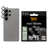 Protezione lente fotocamera Hoops Ceramic per Samsung S25 Ultra, Nero, PanzerGlass