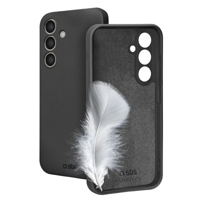 Custodia Instinct per Samsung S25+, Black, SBS