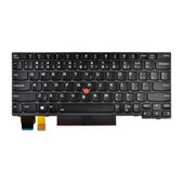 Tastiera con retroilluminazione CZ/SK per Lenovo ThinkPad X280, 77034369, Genuine Service Pack