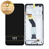 Schermo per Xiaomi Redmi 14C 4G, Vetro touch con cornice, 5600020C3NL00, Genuine Service Pack