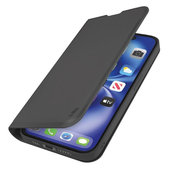 Custodia Book Wallet Smooth per iPhone 16e, Black, SBS