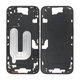 Telaio centrale con pulsanti di accensione e volume per iPhone 16, Black