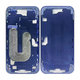 Telaio centrale con pulsanti di accensione e volume per iPhone 16, Blu oltremare