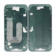 Telaio centrale con pulsanti di accensione e volume per iPhone 16, Verde acqua