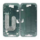 Telaio centrale con pulsanti di accensione e volume per iPhone 16, Verde acqua