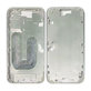 Telaio centrale con pulsanti di accensione e volume per iPhone 16, White
