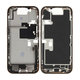 Telaio centrale con pulsanti di accensione e volume per iPhone 16 Pro, Titanio sabbia
