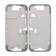 Telaio centrale con pulsanti di accensione e volume per iPhone 16 Pro, Titanio White