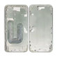 Telaio centrale con pulsanti di accensione e volume per iPhone 16 Plus, White