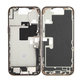 Telaio centrale con pulsanti di accensione e volume per iPhone 16 Pro Max, Titanio sabbia