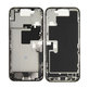 Telaio centrale con pulsanti di accensione e volume per iPhone 16 Pro Max, Titanio White