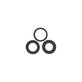 Lente fotocamera posteriore 3 pz per iPhone 16 Pro Max