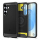 Custodia Rugged Armor con MagSafe per Samsung S25, Matte Black, Spigen