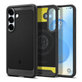 Custodia Rugged Armor con MagSafe per Samsung S25, Matte Black, Spigen