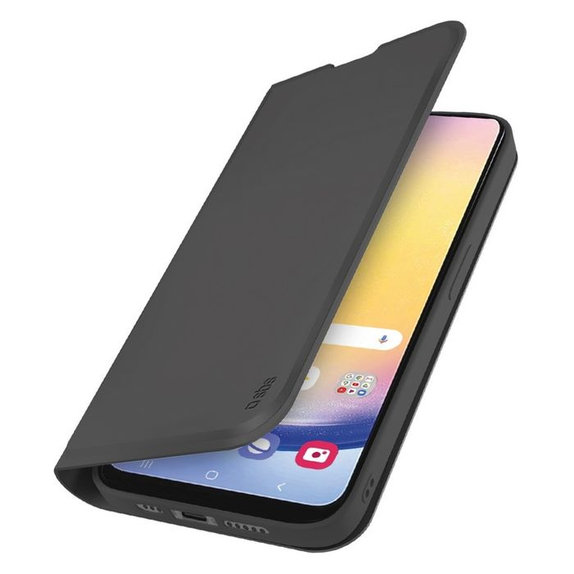 Custodia Book Wallet Smooth per Samsung A26, Black, SBS