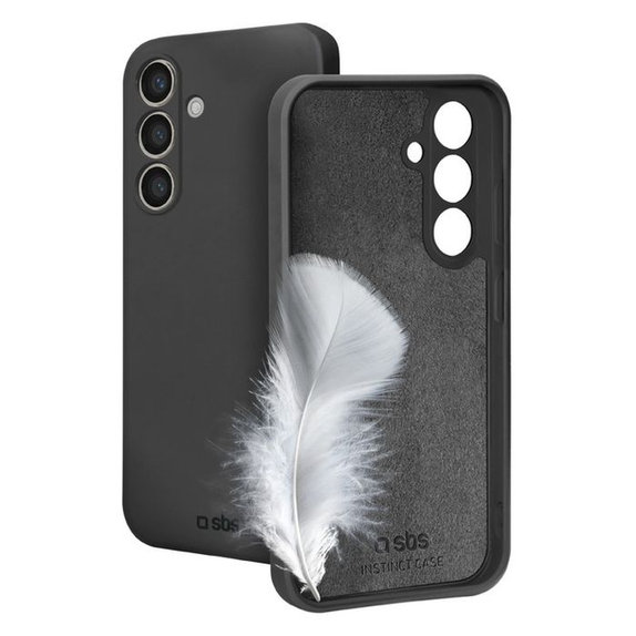 Custodia Instinct per Samsung A56, Black, SBS