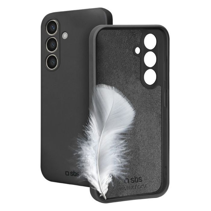 Custodia Instinct per Samsung A56, Black, SBS