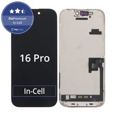 Schermo In-Cell FHD per iPhone 16 Pro, Vetro touch con cornice, FixPremium