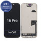 Schermo In-Cell FHD per iPhone 16 Pro, Vetro touch con cornice, FixPremium