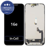 Schermo In-Cell FHD per iPhone 16e, 17e, Vetro touch con cornice, FixPremium