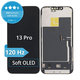 Schermo Soft OLED 120Hz per iPhone 13 Pro, Vetro touch con cornice, FixPremium