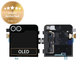 Schermo per Samsung Z Flip 6 F741B, Mint, Vetro touch con cornice, External, GH97-30012D, Genuine Service Pack