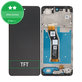 Schermo per Motorola Moto G04, Black, Vetro touch con cornice
