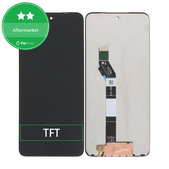 Schermo LCD per MotGoldla Moto G35 5G, Vetro touch senza cornice