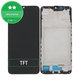 Schermo per Samsung A16 5G, Blue Black, Vetro touch con cornice