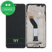 Schermo per Xiaomi Redmi 14C 4G, Poco C75, Midnight Black, Vetro touch con cornice