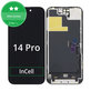 Schermo In-Cell HD+ per iPhone 14 Pro, Vetro touch con cornice