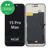 Schermo In-Cell HD+ per iPhone 15 Pro Max, Vetro touch con cornice