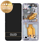 Schermo per Xiaomi Mix Flip 2405CPX3DC, Purple, Vetro touch con cornice, 560003000N800, Genuine Service Pack