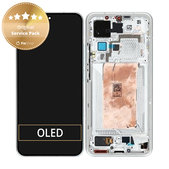Schermo per Xiaomi 15 5G, White, Vetro touch con cornice, 560062000O300, Genuine Service Pack