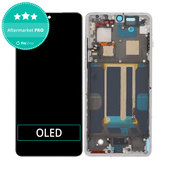 Schermo OLED per OnePlus 13 5G CPH2655, Black, Vetro touch con cornice