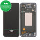 Schermo per Samsung A56 A566E, Awesome Graphite, Vetro touch con cornice