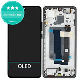 Schermo OLED per Xiaomi Poco X7 Pro 2412DPC0AG, Black, Vetro touch con cornice
