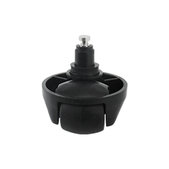 Ruota anteriore per Xiaomi Dreame L10 Pro, L10 Ultra, serie X, Black