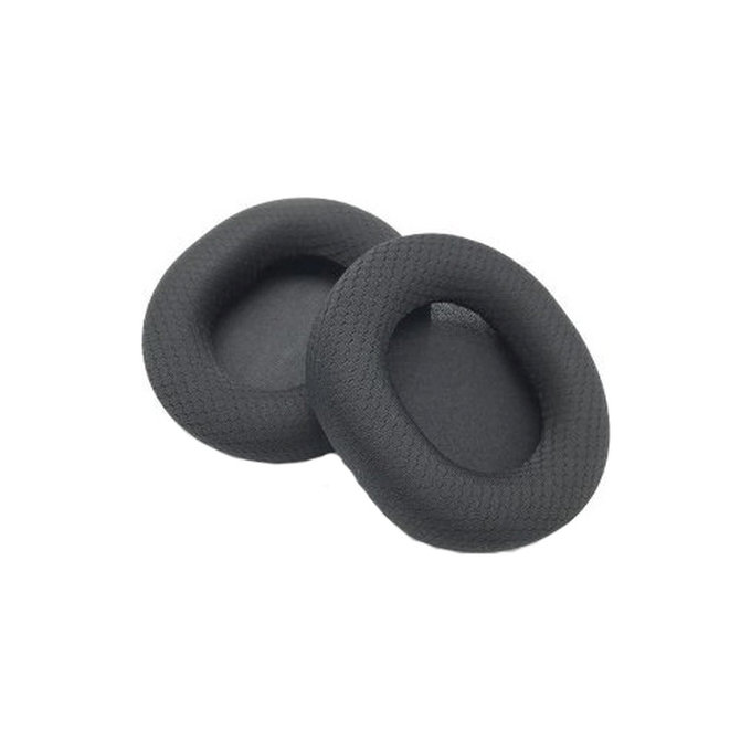 Cuscinetti auricolari di ricambio per Steelseriess Arctis, Memory foam and Textile, Black, 1 paio