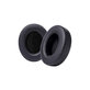 Cuscinetti auricolari di ricambio per Beats Studio 2, 3, Memory foam and PU leather, Black, 1 paio