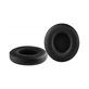 Cuscinetti auricolari di ricambio per Beats Solo 2, 3, Memory foam and PU leather, Black, 1 paio
