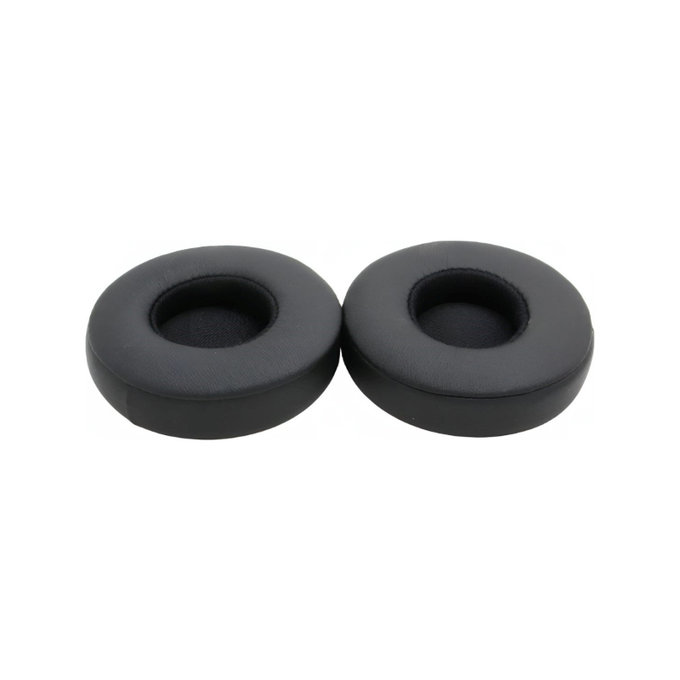 Cuscinetti auricolari di ricambio per Beats EP, Memory foam and PU leather, Black, 1 paio