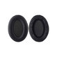 Cuscinetti auricolari di ricambio per Sony WH-1000XM3, Memory foam and PU leather, Black, 1 paio