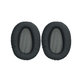 Cuscinetti auricolari di ricambio per Sony WH-CH710N, Memory foam and PU leather, Black, 1 paio